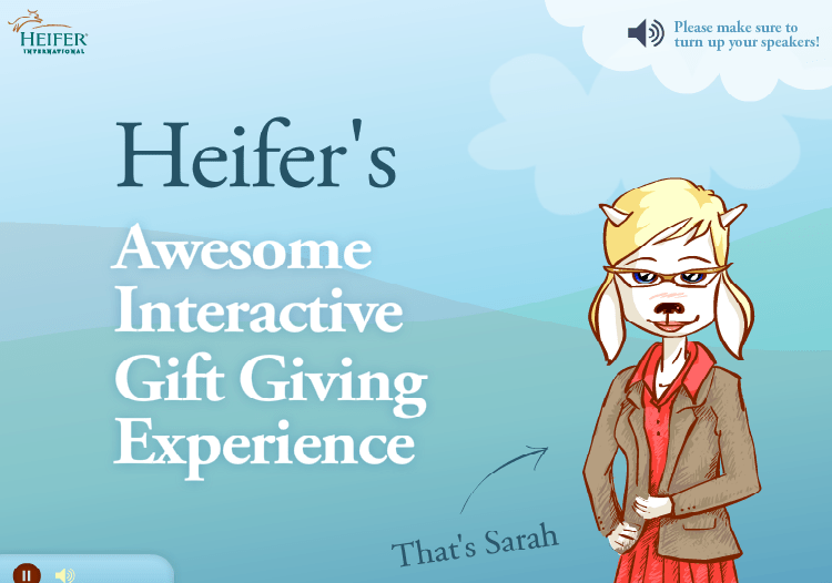 Heifer International Teaches Children About&nbsp;Giving