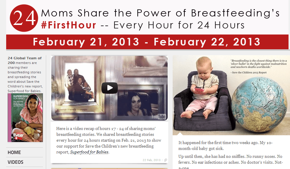 24 Hours, 24 Moms, 24 Poignant Breastfeeding Stories&nbsp;#FirstHour
