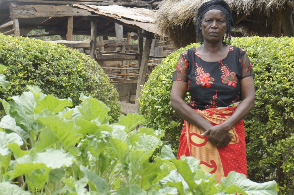 Warialanga Petro shows us how she learns about organic gardening at this horticulture learning center.