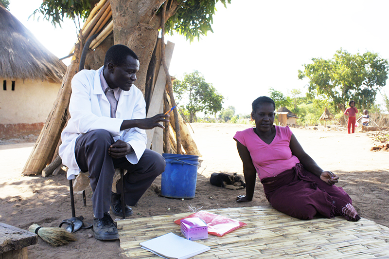 Meet Dismus Mwalukwanda, a Community Health Worker in Zambia #WHWWeek