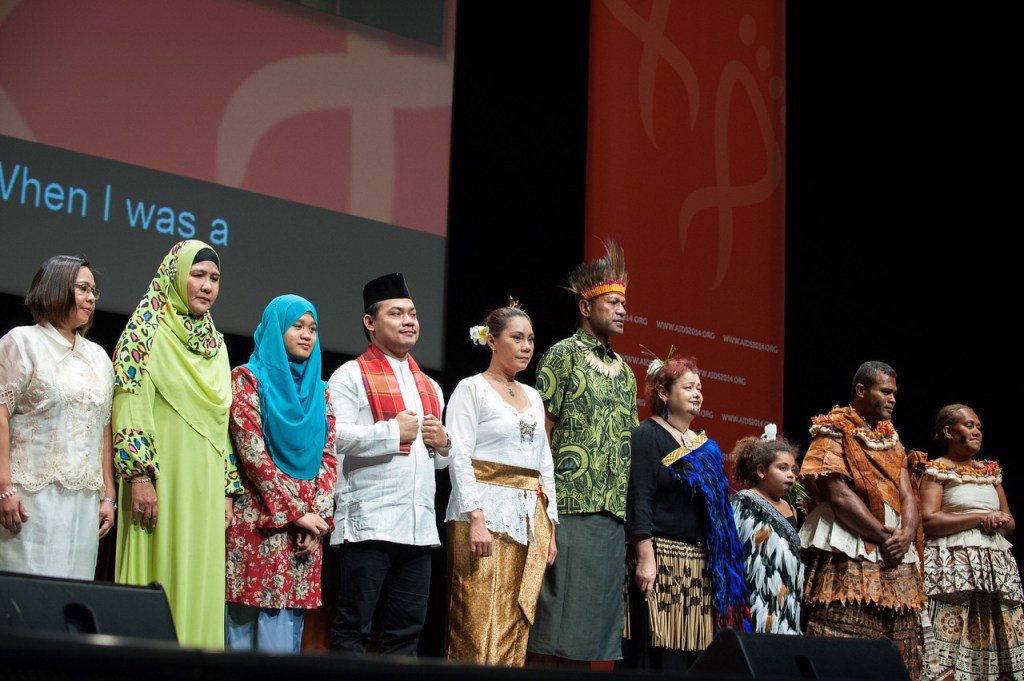 "20th International AIDS Conference (AIDS 2014), run by the International AIDS Society at the Exhibition Centre, Melbourne, Australia. "