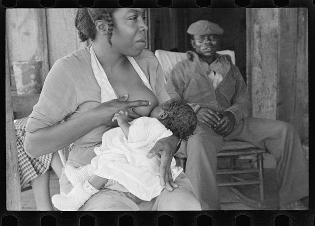 Colored sharecropper family living in Little Rock, Arkansas (same woman as above). Note: I am keeping captions as they appear in the Library of Congress archives. LC-USF33- 006023-M4; Shahn, Ben, 1898-1969, photographer