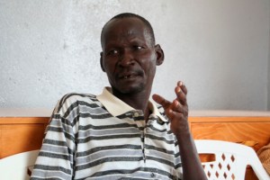 Nicholas Losike, a community health worker in Turkana.