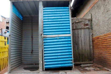 Community toilet - Alexandra Township - Johannesburg, South Africa