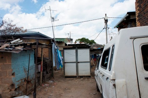 Community toilet - Alexandra Township - Johannesburg, South Africa