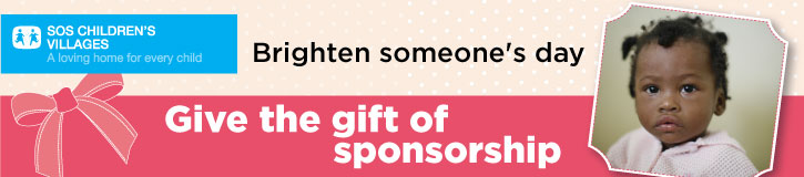 For the holidays - Gift of Sponsorship banner