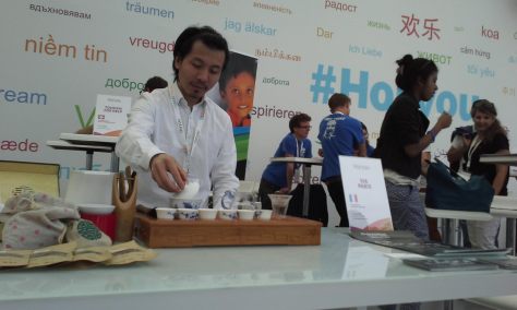 CUI Bao Zhang (NGO stand Paris VIA)