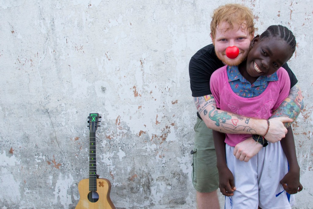 WATCH: Ed Sheeran Visits Liberia for Red Nose&nbsp;Day