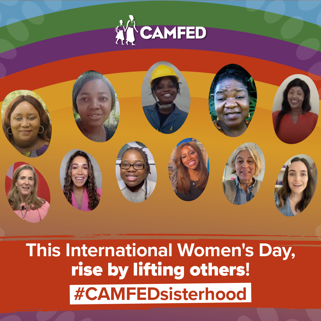 On This #IWD2022 Join CAMFED’s Global Sisterhood to Educate Young Girls